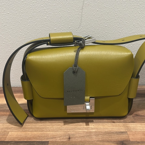 All Saints Frankie 3-in-1 leather crossbody bag - Picture 5 of 16